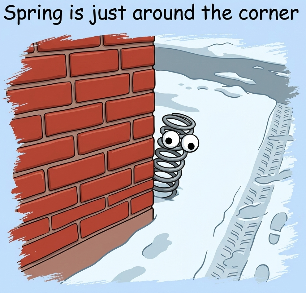 Spring Is Just Around The Corner
